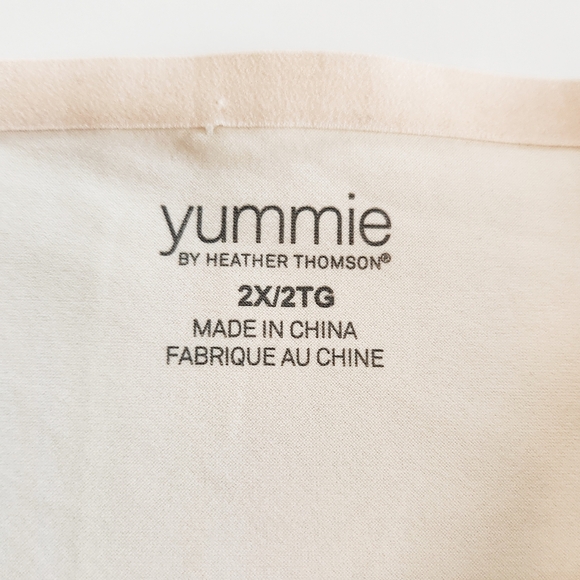 Yummie Andrea Basic Layers Built Up Convertible Shaping Slip YT3-107 2X - Picture 4 of 8